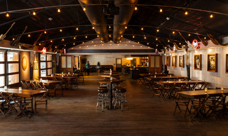 Private event catering by Goode Co. Catering in Houston at The North Wing Hall Orange Blossom Bar