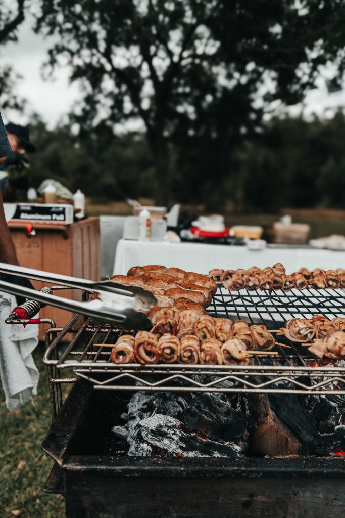 Close Up of a Catered Goode Co. Catering Event